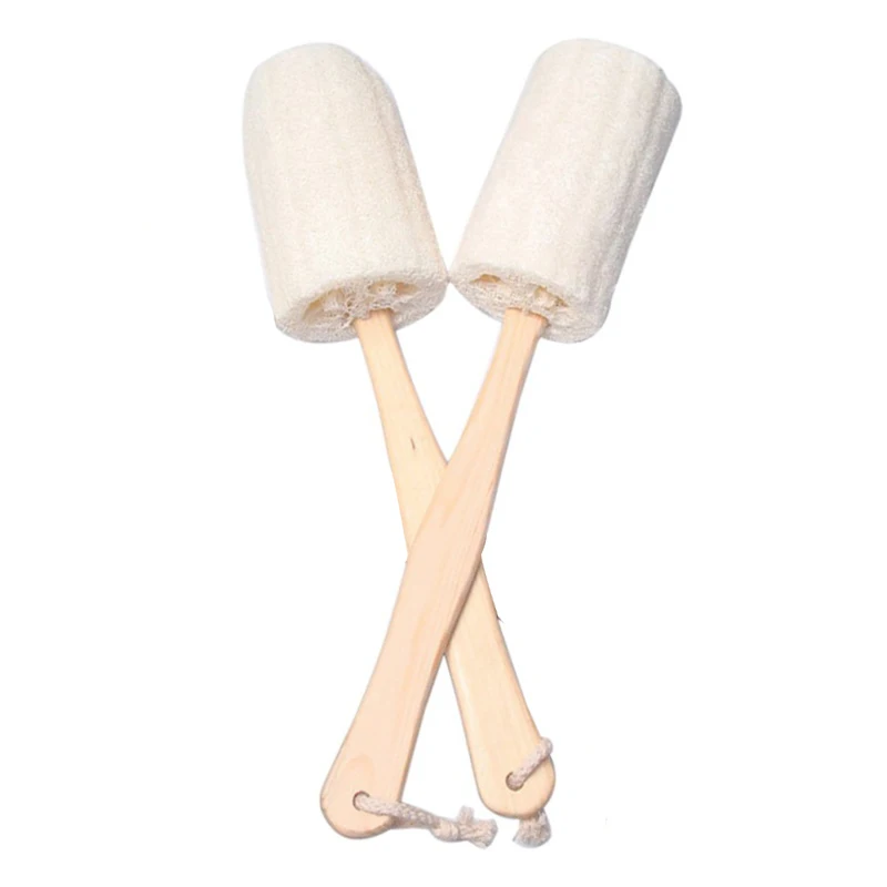 

Loofah Wooden Handle Bath Shower Brush Long Handle Thick Loofah Bath Towel Bathing Back Does Not Ask For A Person To Bathe Lon