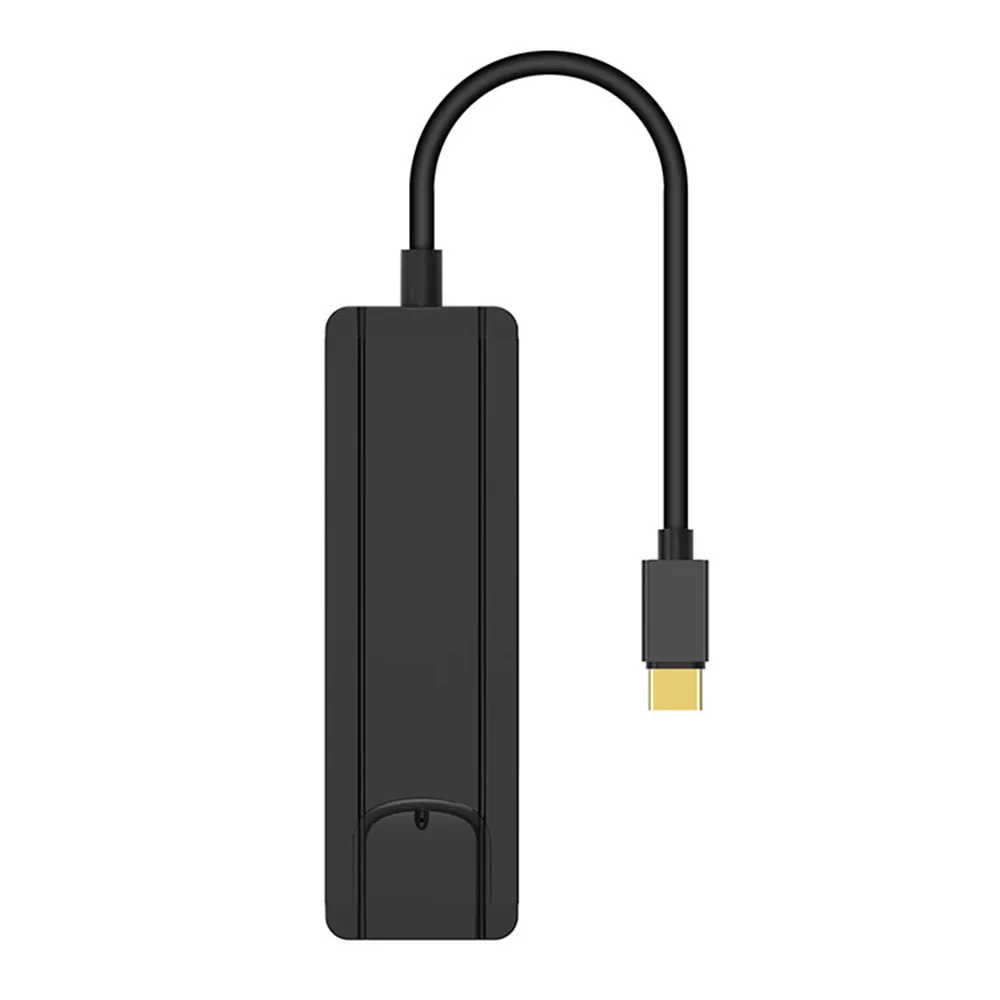 Док-станция Fealushon type C-HDMI USB3.0 RJ45 Gigabit PD Hub для ноутбука Macbook Pro hp DELL Surface lenovo samsung Dock