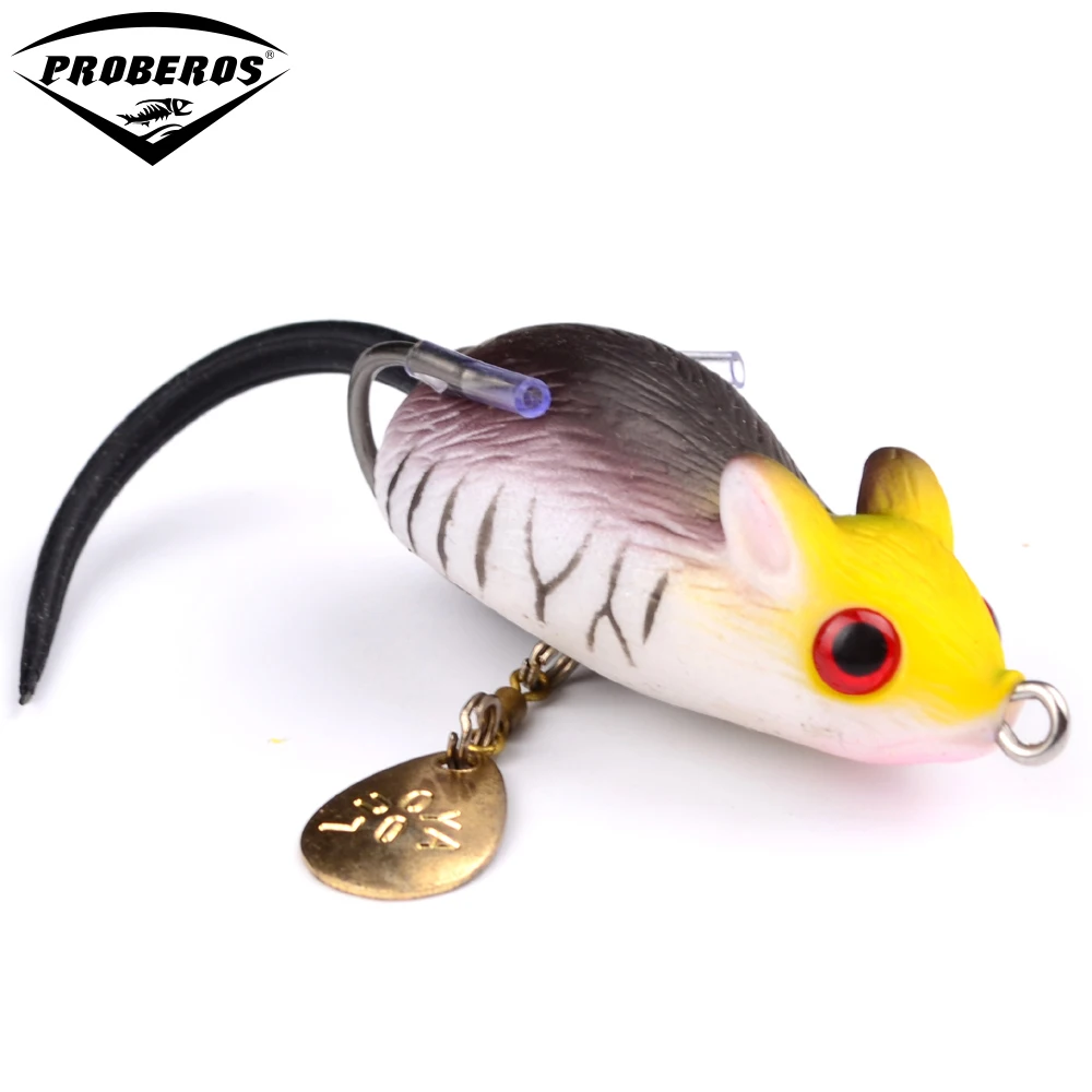 1pc High Quality Fishing Bait soft bait 6 colors fishing lures 0.316oz