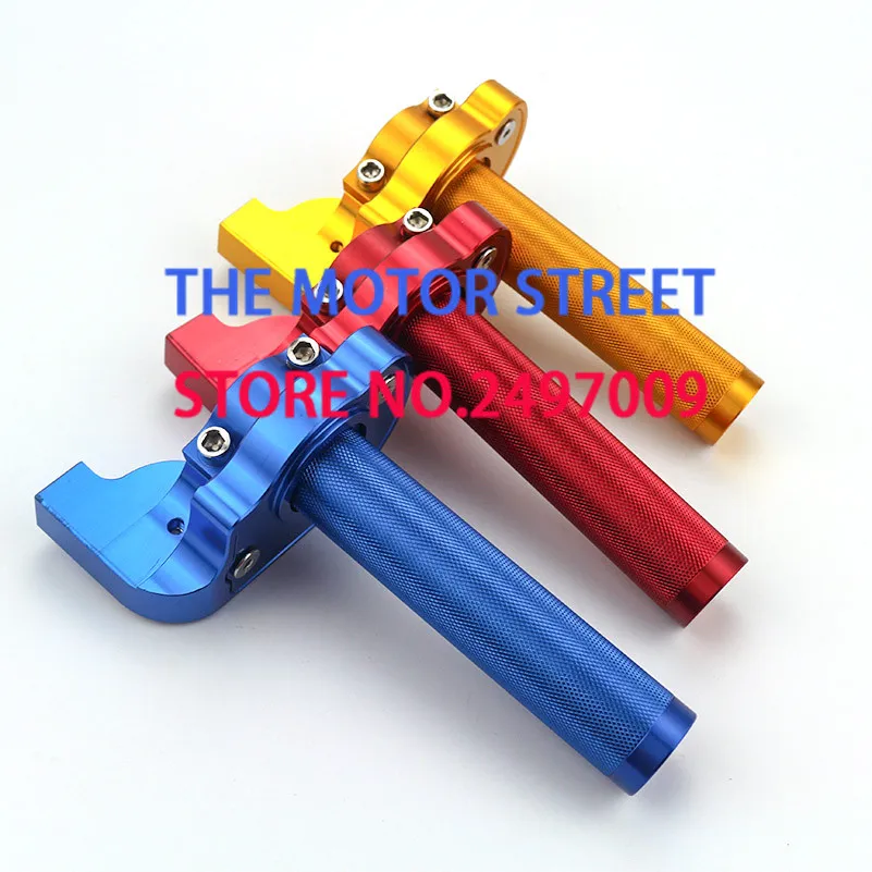 

Universal 22mm 7/8" CNC Aluminum Accelerator Throttle Twist Grips Handlebars Motorcycle