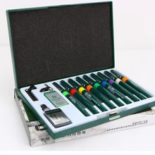 9 шт., игла, техническая ручка, крюк, линия, архитектурный дизайн, Повторное заполнение чернил, пористые ручки, набор, художественная коробка, Fineline