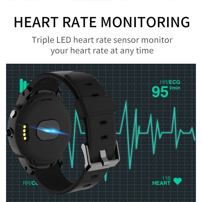  Cheap Smart Watch i3 RAM 2GB ROM 16GB 2MP Camera Android 5.1 3G WIFI GPS Heart Rate Monitor Smartwa