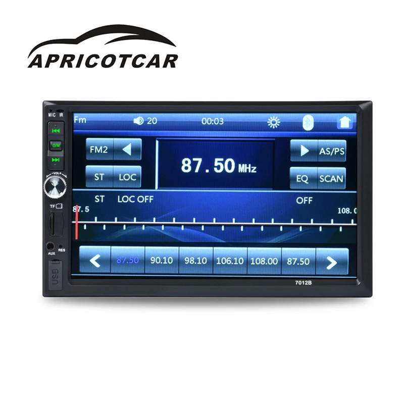 

New 7 Inch MP5 HD Player Bluetooth Rearview Image Car Audio Radio 7018B Support FM RDS Radio More Widely Bluetooth Microphone