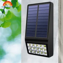 XINREE светодиодный солнечный светильник, светодиодный светильник, уличный светильник, настенный забор, Солнечная лампа для двора, дорожка для сада, водонепроницаемые солнечные лампы