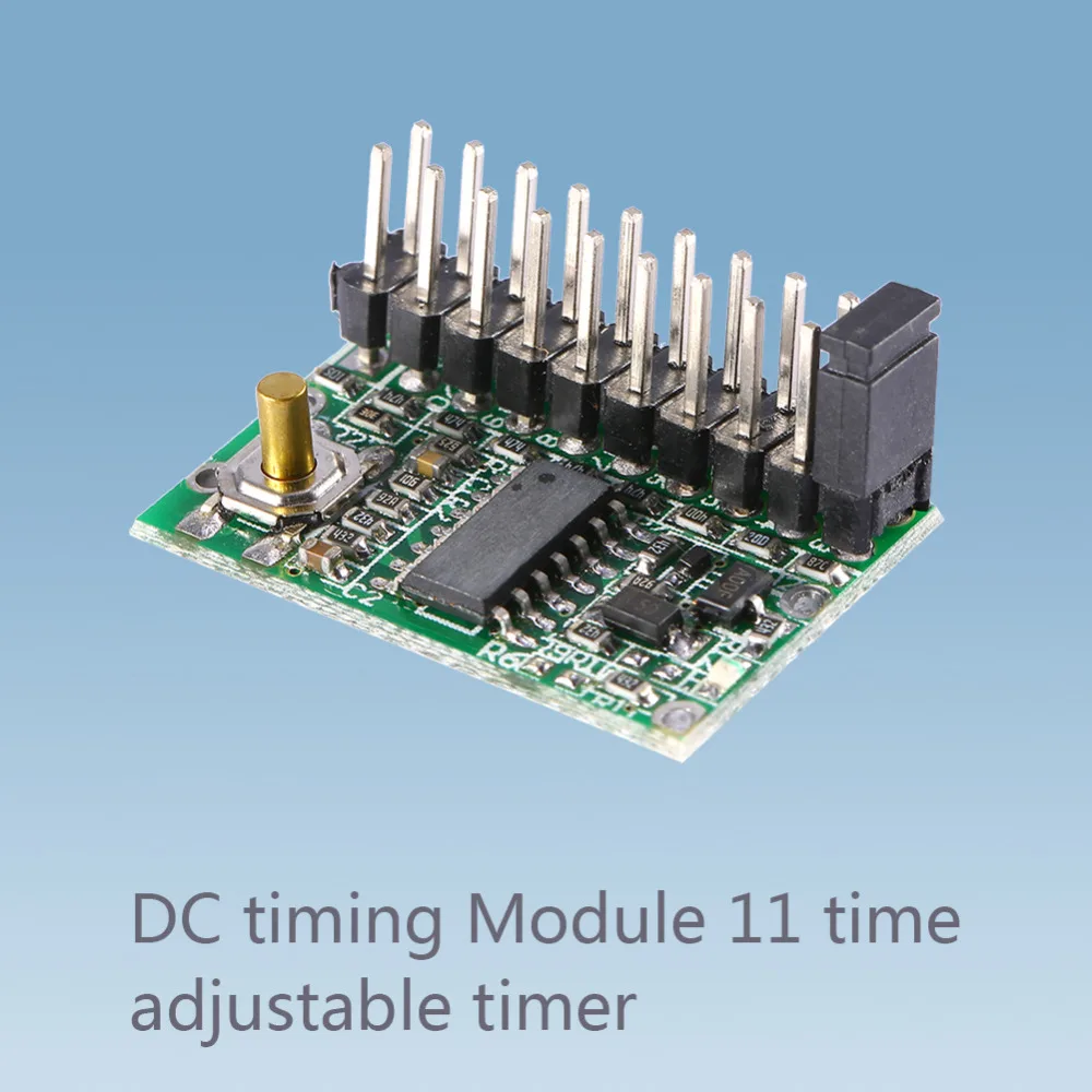 DC 5-35 в 2A одиночный модуль таймера бесконечная задержка цикла синхронизации 26*17*11 мм 10 м~ 24 ч Регулируемый вкл/выкл модуль синхронизации аксессуар