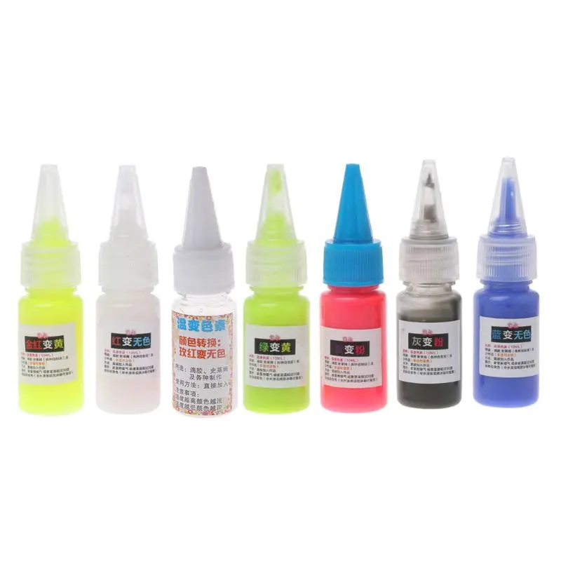 

10ml Liquid Gradient Crystal Mud Thermochromic Temperature Activated Pigments