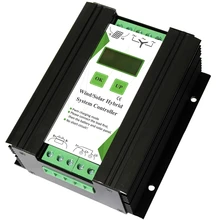 12/24V Wind And Solar Complementary Charge Controller Light/Timer Control Lcd Monitor Wind Turbine Solar Panel Charger (600W W