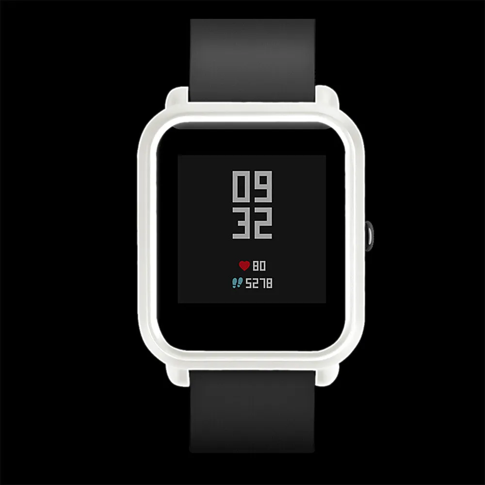 Тонкий цветной Модный чехол из поликарбоната, защитный чехол для Huami Amazfit Bip Younth Watch, Стильный чехол для Xiaomi L0507