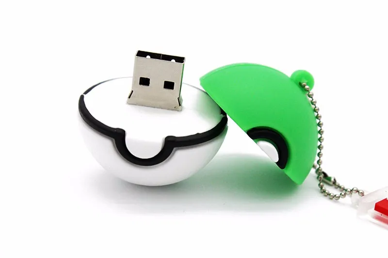 JASTER Pokemon usb флэш-накопитель Карманный Монстр покебол Пикачу Флешка 4 ГБ 8 ГБ 16 ГБ 32 ГБ 64 ГБ u диск карта памяти модный подарок