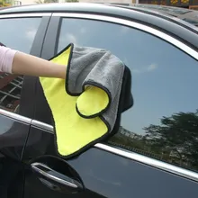 Auto Cura 45 cm x 38 cm Super-Spessa Peluche In Microfibra Per La Pulizia Auto Panni Cura dell’auto Microfibra Cera di Lucidatura Detailing Asciugamani