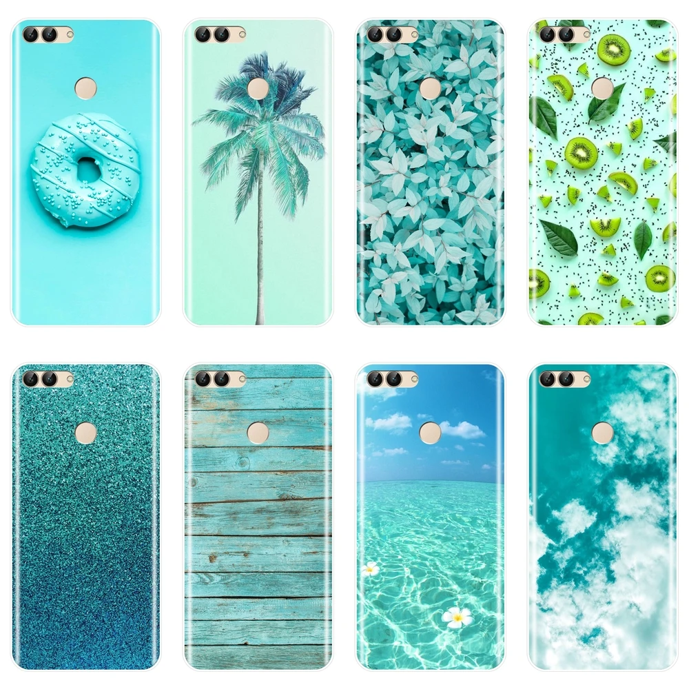 

Green Back Cover For Huawei P10 P20 P8 P9 Lite 2017 Soft Silicone Phone Case For Huawei P20 Pro P10 Plus P Smart P9 Lite Mini