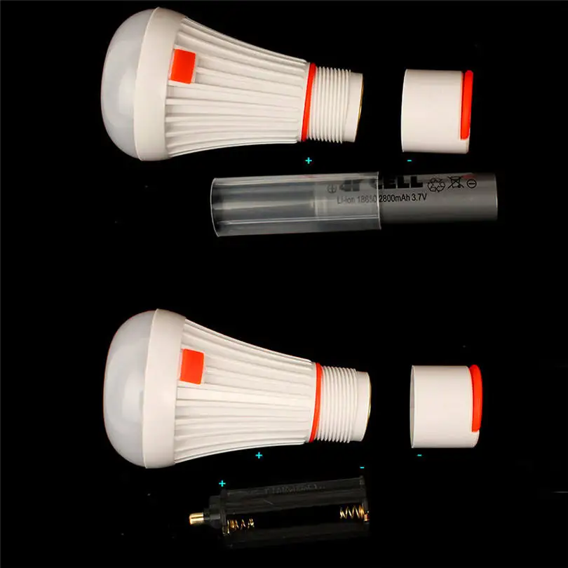 Outdoor Camping Hanging LED Tent Light Bulb Fishing Lantern Lamp powerful led flashlight fanatic,use 18650 battery #4S19 (5)
