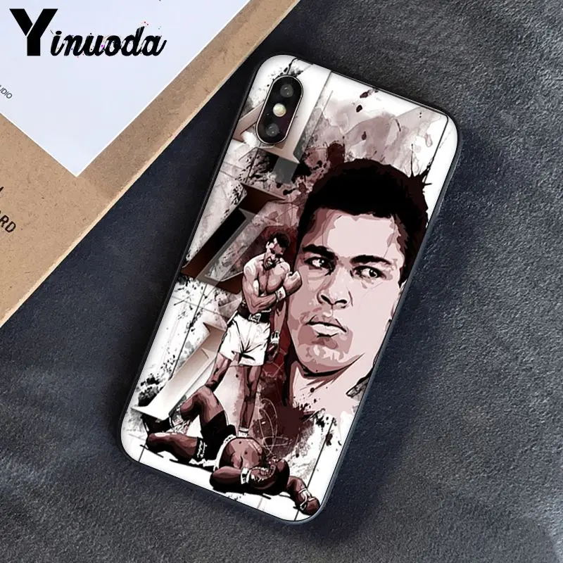 Yinuoda Muhammad Ali бокс Чемпион Новинка чехол для телефона Fundas чехол для iPhone 8 7 6 6S 6Plus X XS MAX 5 5S SE XR Fundas Capa - Цвет: A15