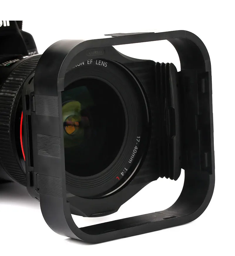 Square Filter Lens Hood Compatible with Cokin P Series Square Filters (3)