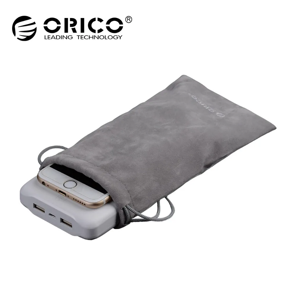 

ORICO SA2011 Mobile Phone Storage Bag Portable General Drawstring Bag For Phone/Power Bank and More