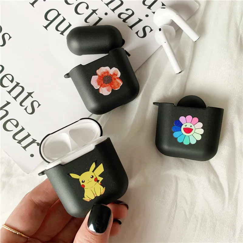 

1PCS Silicone case For Airpods Bluetooth Wireless Earphone Cases For AirPods Protective Colorful covers for Airpods Charging Box