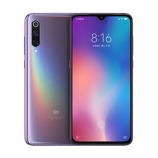 Глобальная ПЗУ Xiaomi mi 9 mi 9, 6 ГБ, 128 Гб ПЗУ, Смартфон Snapdragon 855, четыре ядра, 6,39 дюймов, 48 МП, тройная камера с дисплеем, отпечаток пальца - Цвет: Purple