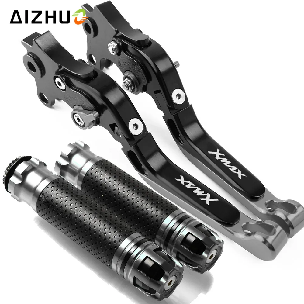 

For YAMAHA XMAX X-MAX X MAX XMAX 125/200/250/400 Motorcycle Brake Clutch Lever Extendable Adjustable Hand Grip Handlebar