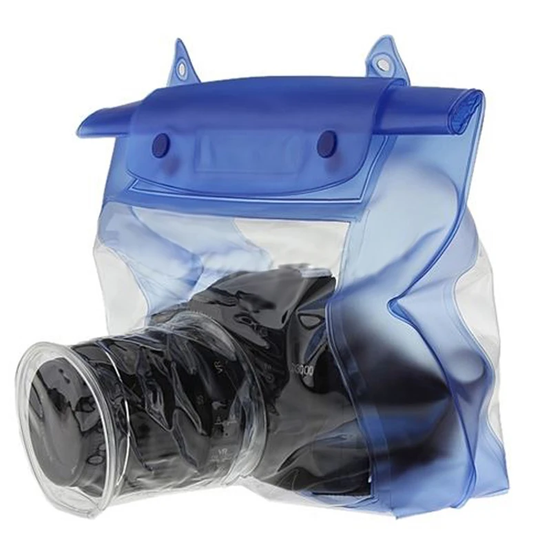 

Waterproof DSLR SLR Camera Underwater Housing Case Pouch Dry Bag For Camera