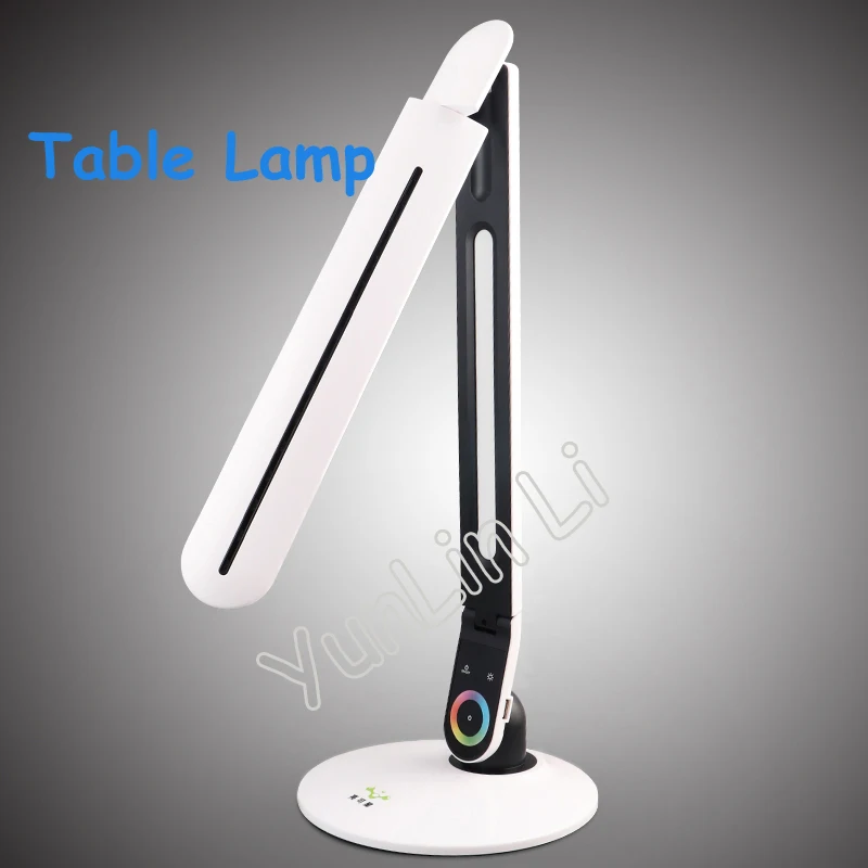 

12V Touch Switch LED Table Lamp Adjustment Three Gears Light Eye Protection LED Reading Lamp Bedroom Bedside Lamp