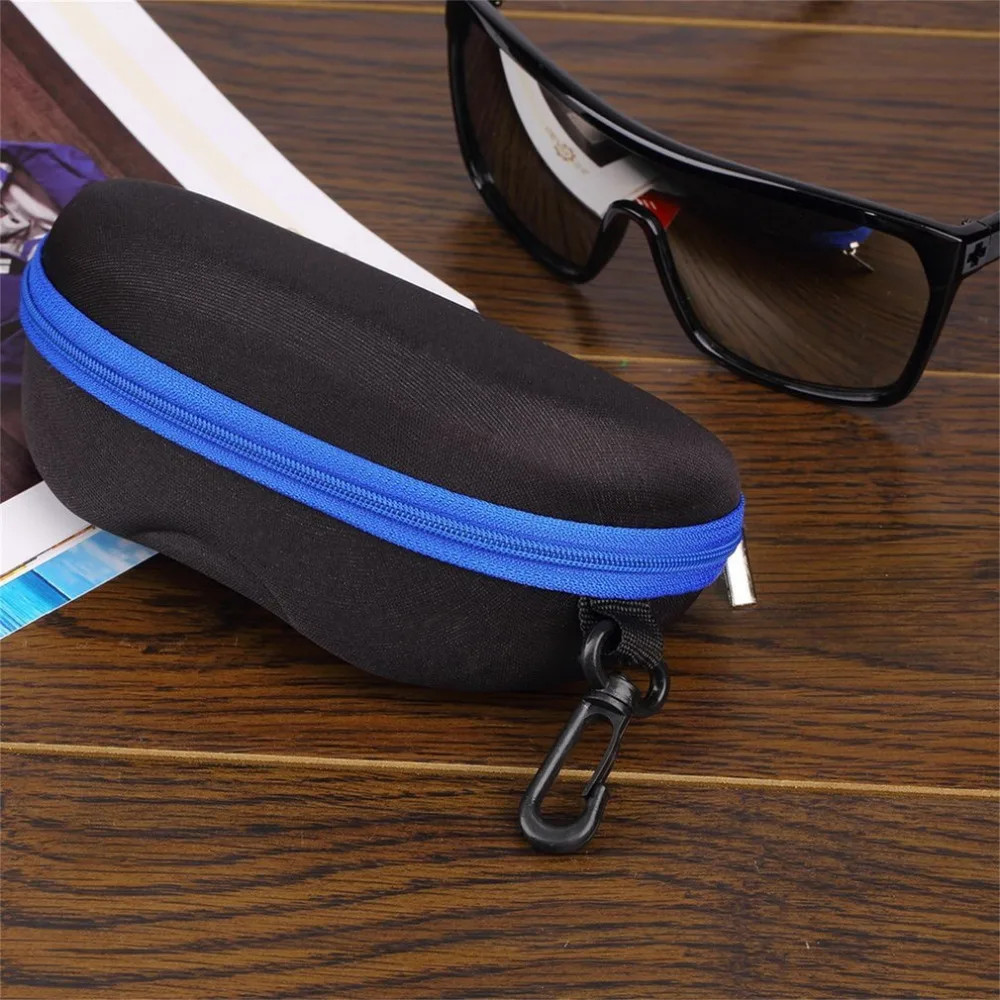 Portable Zipper Eye Glasses Sunglasses Clam Shell Hard Case Protective Box Universal Protect Box Holder Eyewear Accessories