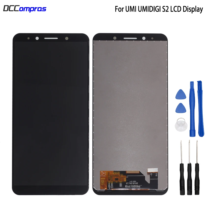 

For UMI UMIDIGI S2 LCD Display Touch Screen 6.0 Inch Phone Accessories For UMI Umidigi S2 Screen LCD Display Free Tools