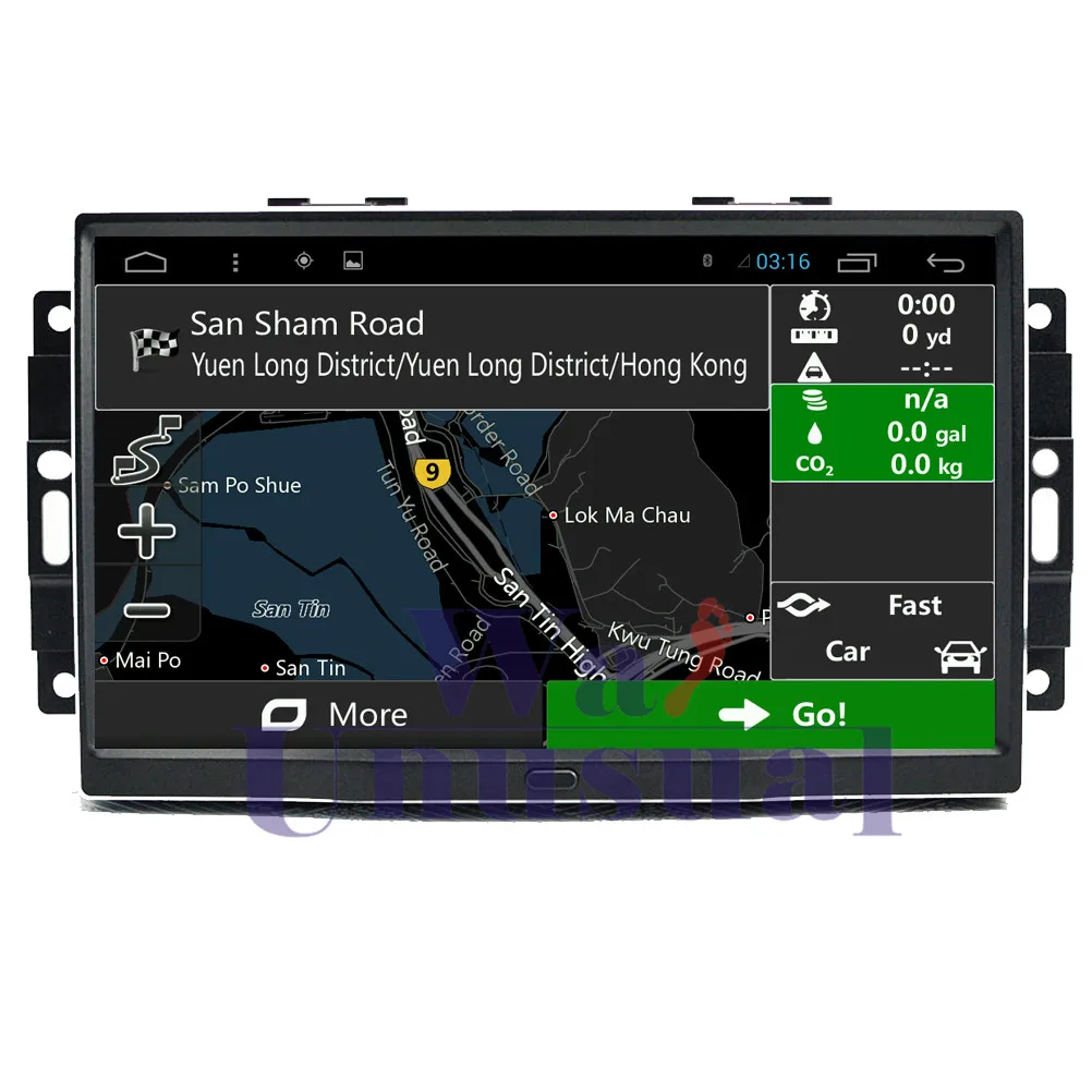 Perfect WANUSUAL 9 Inch Quad Core 16GB Android 6.0 Car Radio Player for Chrylser 300C OLD With GPS BT 3G Wifi Mirror Link 1024*600 Maps 20