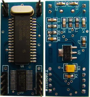 

13.56M HF RFID module,ISO14443A ,RFID reader ,RFID module +1 Antenna free and free shipping