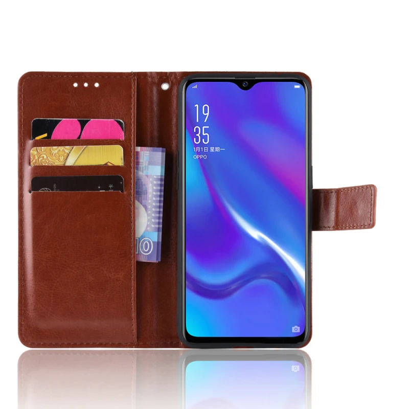 OPPO K1 PU leather+TPU flip case_992