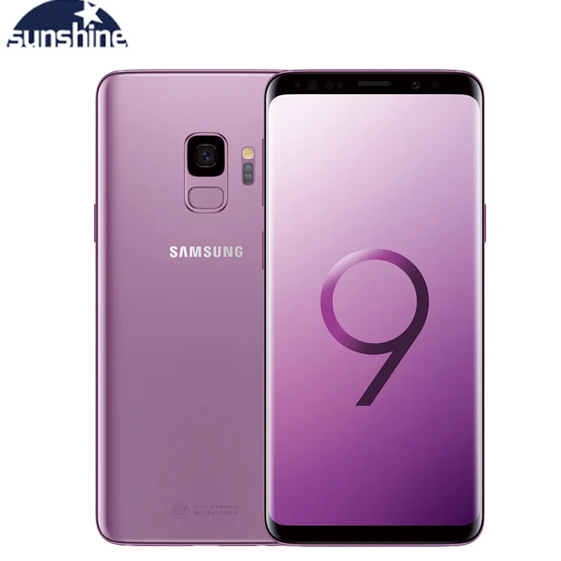 Мобильный samsung Galaxy S9 G960F разблокированный LTE Android сотовый телефон 5," 12MP 4G ram 64G rom