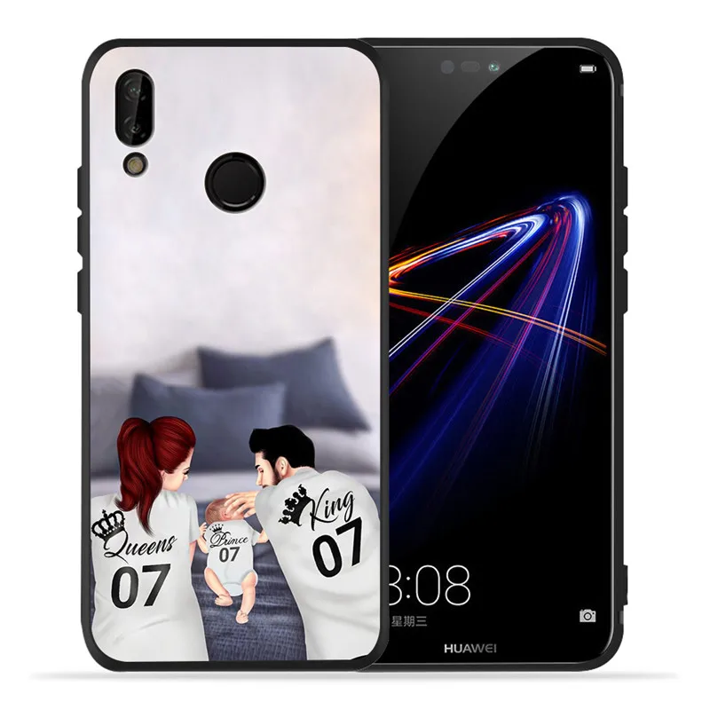 Роскошный чехол с изображением мамы Для Huawei P8 P10 P20 P30 Mate 10 20 V20 Honor 8 8X 8C 9 Lite Plus Pro