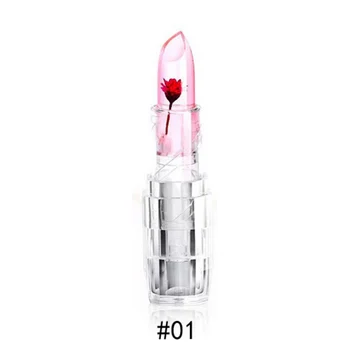 

1pc Lip Flower Rouge A Levre Matte Transparent Magic Temperature Flower Matte Lipstick Lip Kit PY2 Labiales Matte