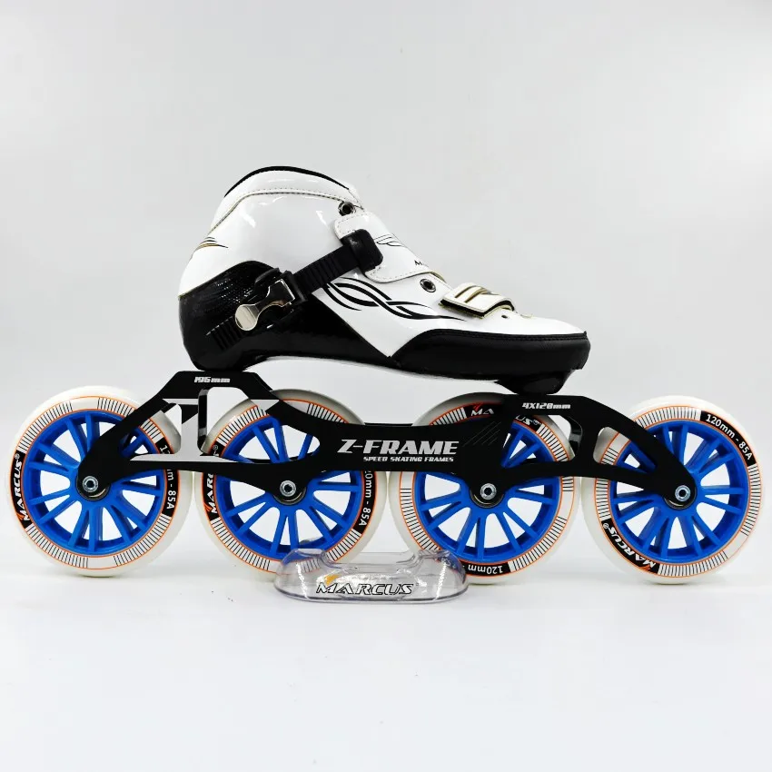 Маркус роликовые коньки черного цвета роликовые коньки 4*120 мм встроенные колеса роликовые коньки для взрослых или детей