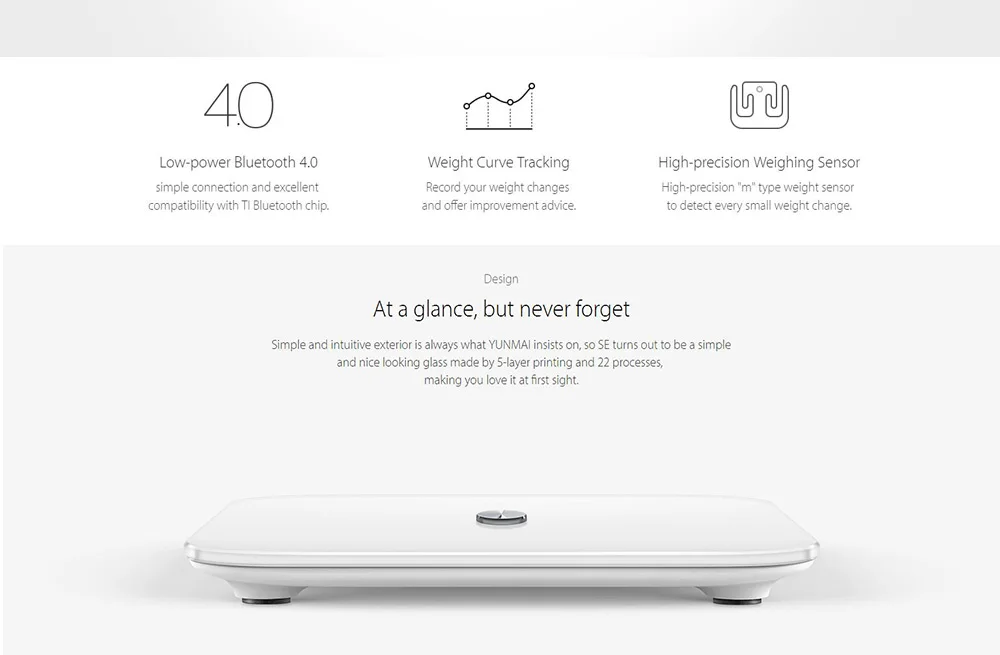 Yunmai SE умные весы для тела цифровой инструмент для ухода за здоровьем Смарт Bluetooth 4,0 весы для тела BMI сбор данных от xiaom
