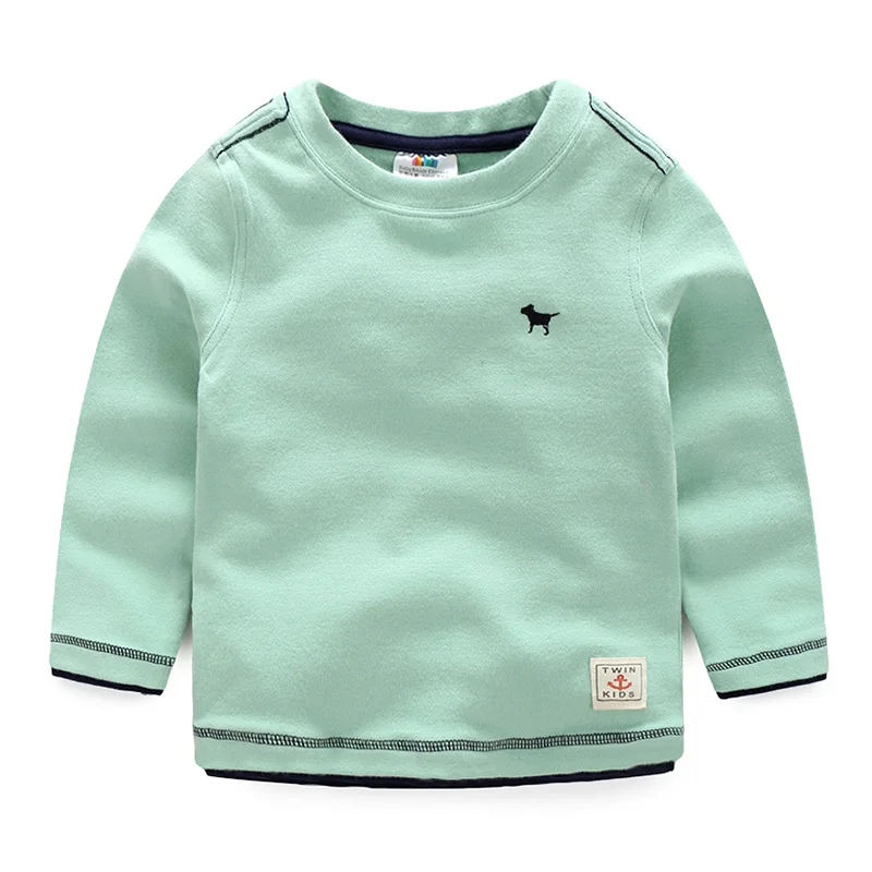 

2018 Spring Top Girls t-shirts Long Sleeve boys t shirt autumn Kids t Shirts children's clothing child casual long-sleeve tops