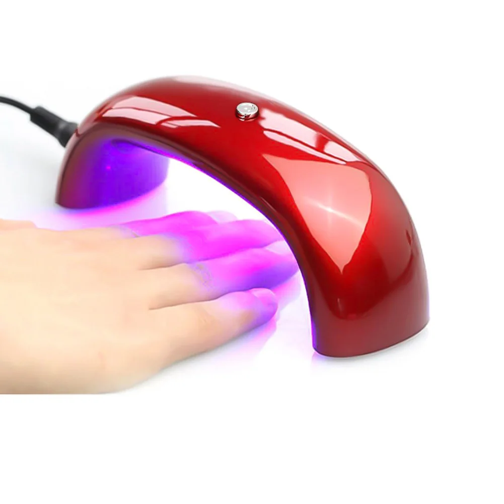 

Mini Portable LED UV Lamp USB Gel Varnish Curing Manicure Timer Automatic Induction Gel Polish Nail Lamp