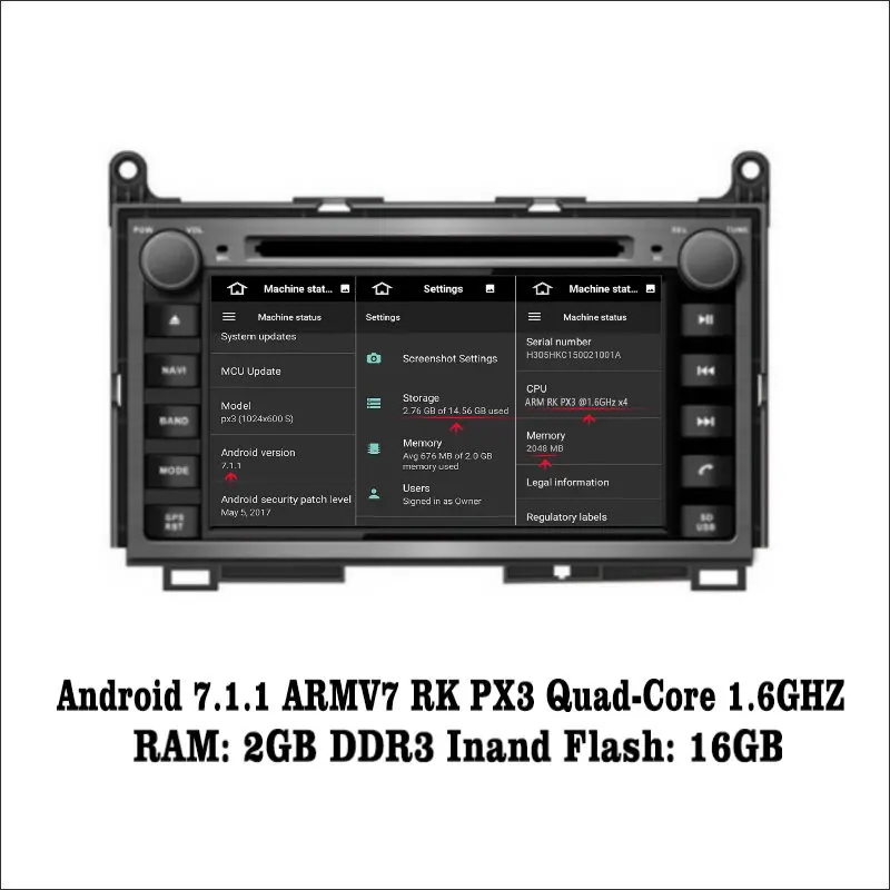 Perfect Liislee Android 7.1 2G RAM For Toyota Venza 2008~2013 Car Radio Audio Video Multimedia DVD Player WIFI DVR GPS Navi Navigation 1