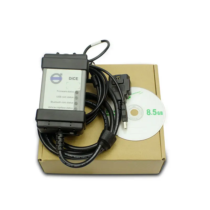 Многофункциональный диагностический инструмент для Volvo Vida Dice Pro 2014D с многоязычным полным чипом зеленая печатная плата для Volvo Dice Vida