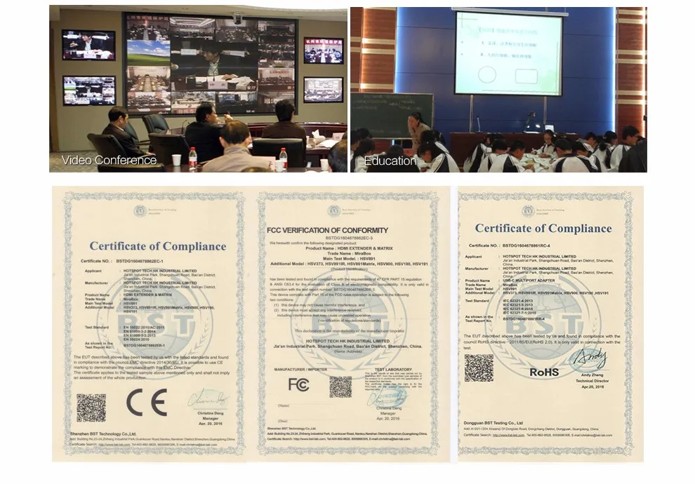 HSV560 KVM HDMI Extender One Pair Over Cat Cable Support USB Keyboard And Mouse Transmit Up to 60-80m KVM Extender 1080P full HD (11)