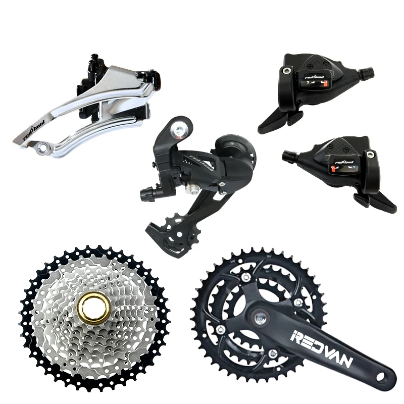 MTB-bike-9speed-derailleur-group-front-derailleur