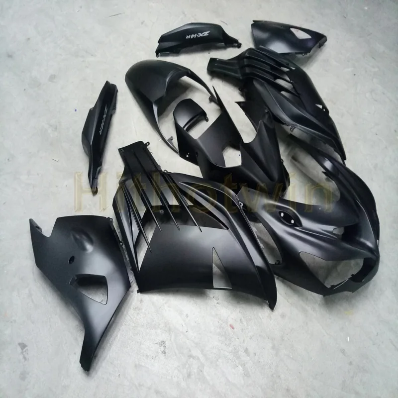 Пользовательские мотоцикла обтекателя Для Kawasaki 2006 2007 2008 2009 2010 2011 2012 2013 ZX14R литья под давлением черный