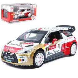 1:32 CITROEN DS3 ВКР детская игрушка коллекционная машинка Модель Изысканный сплава Die-cast Vehicle