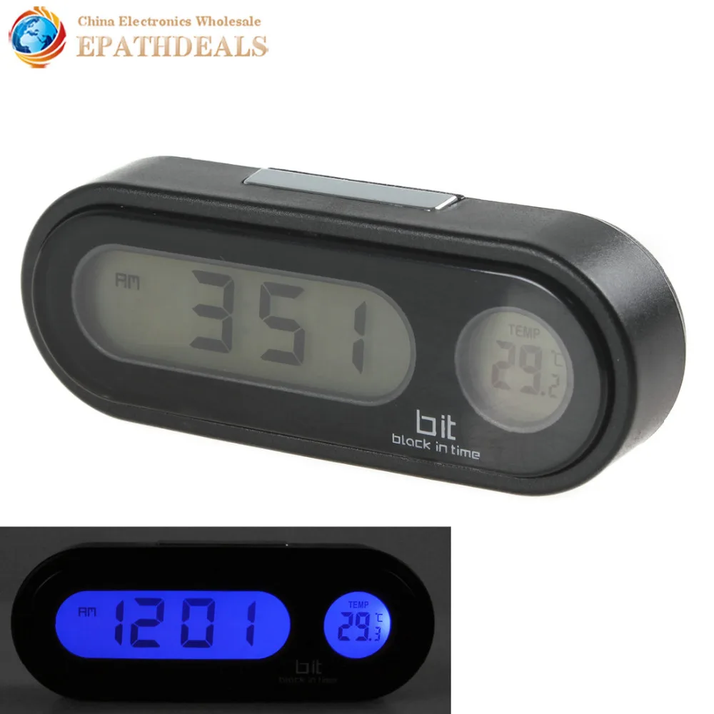 LED Screen 2 in1 Auto Car Clock Thermometer Fashion Vehicle Automotive Electronic Digital Clock Car Ornament LED Screen 2 in1 Auto Car Clock Thermometer Fashion Vehicle Automotive Electronic Digital Clock Car Ornament
