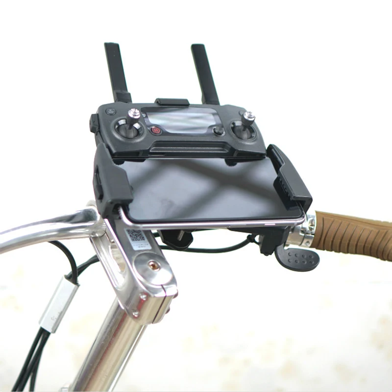 

for DJI Spark for DJI Mavic Pro for DJI Remote Control Clip Holder Monitor Clamp Tablet Phone Bracket for Mountain Bike Bicycle