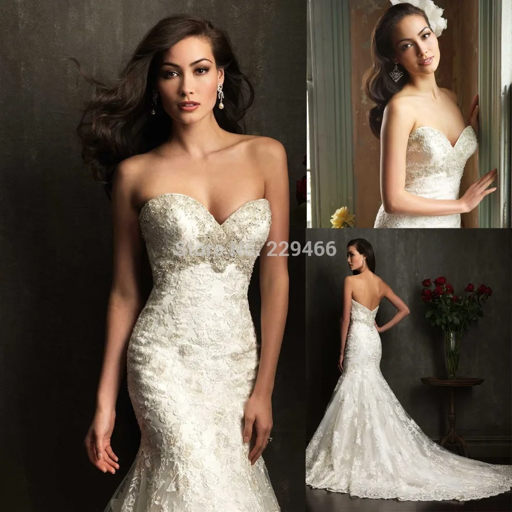 

Vestidos De Noiva 2015 Lace Backless Mermaid/Trumpet Wedding Dresses Bridal Gown Sexy Vestidos De Noivas Robe De Mariage