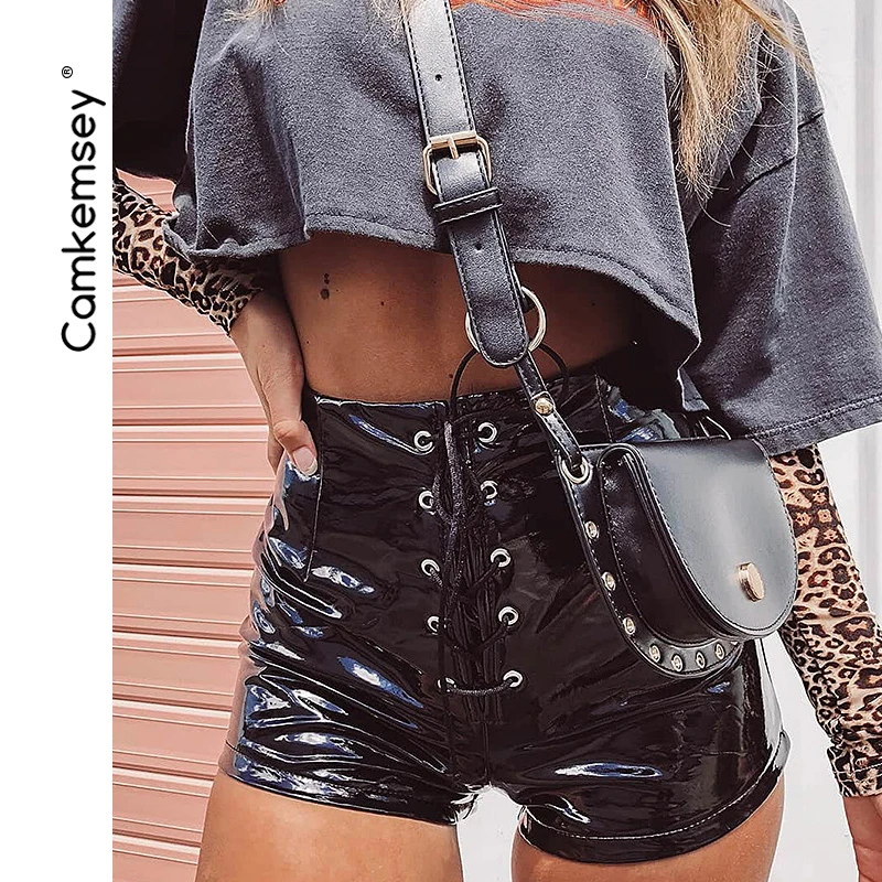 CamKemsey модные кружево до Street Sexy обтягивающие шорты для женщин Новинка 2019 года