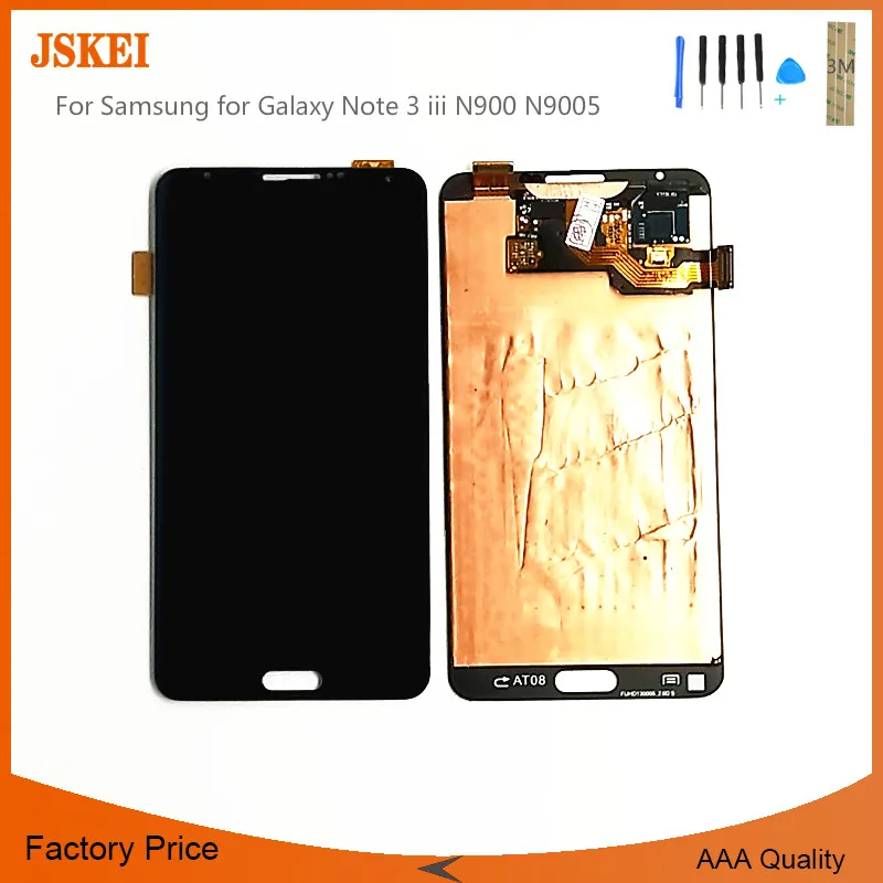 

5.7 inch Super OLED For Samsung for Galaxy Note 3 iii N900 N9005 LCD Display Touch Screen Digitizer with tools