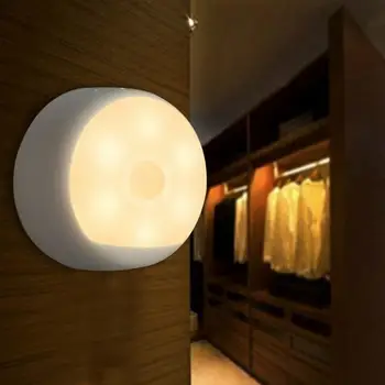 

USB Charging LED Infrared Light Control Sensor Night Lights Cabinet with LED Night Light Magnet