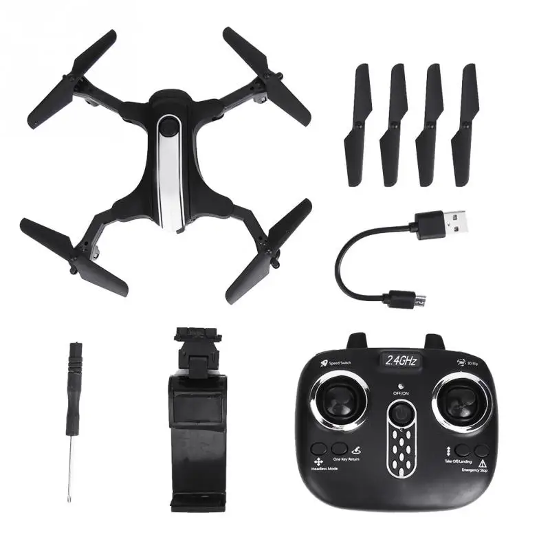 

FQ777 FQ31W Foldable Mini 6-axle RC Drone RC Helicoputer 0.3MP 2MP WIFI FPV HD Camera Altitude Hold 13 minutes Flying