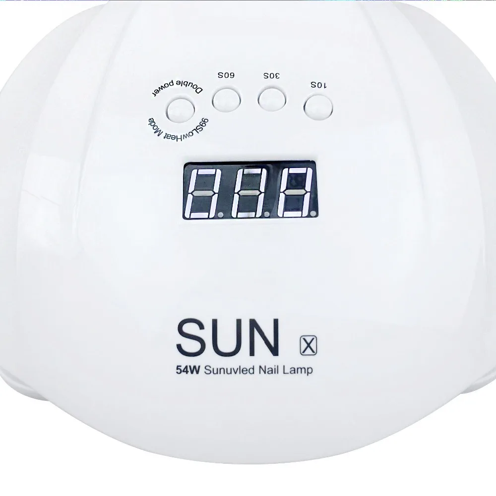 

SUN X 54W Lamp Nails Dryer For UV LED Gel Lamp For Manicure Drying Nail Polish Ice Lamp For Nail Manicure Machine
